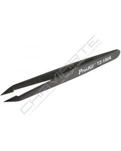 Pinça Pá de Precisão Com Ponta Fina