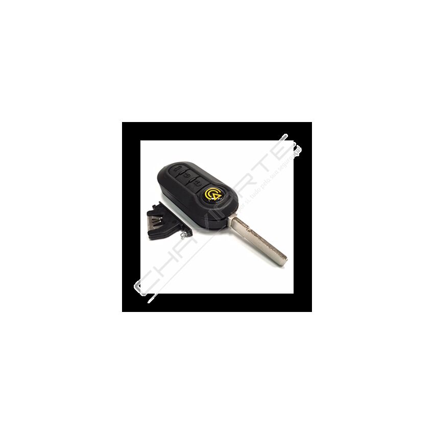 Comando Fiat Três Botões Zed Full Fir103S