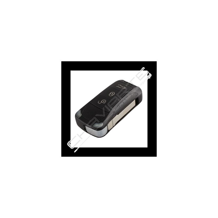 Caixa Para Comando Porsche Flip 3 Botões