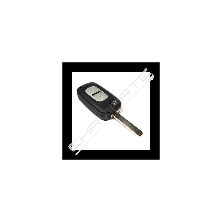 Caixa Para Comando Renault Flip 2 Botões