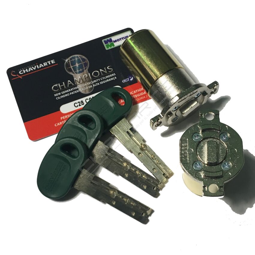 Cilindro Mottura Champions  F28D5336F1 para portas Fichet
