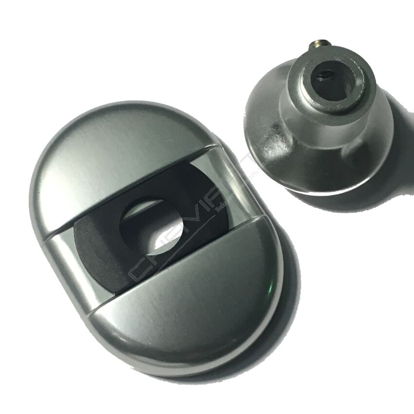 Kit limitador de abertura Dierre Giugiaro, prateado, ZKL000003