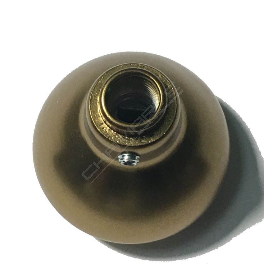 Puxador redondo Dierre New Creta PM000021, fixo, dourado