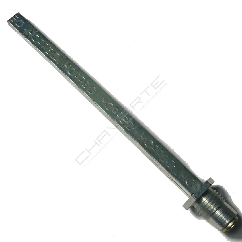 Quadra Dierre 8 x 130 mm, para puxador fixo / muleta, ZQD000004