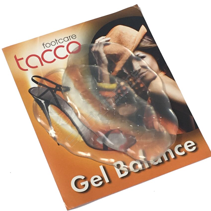 Meia palmilha em gel Tacco Gel-Balance