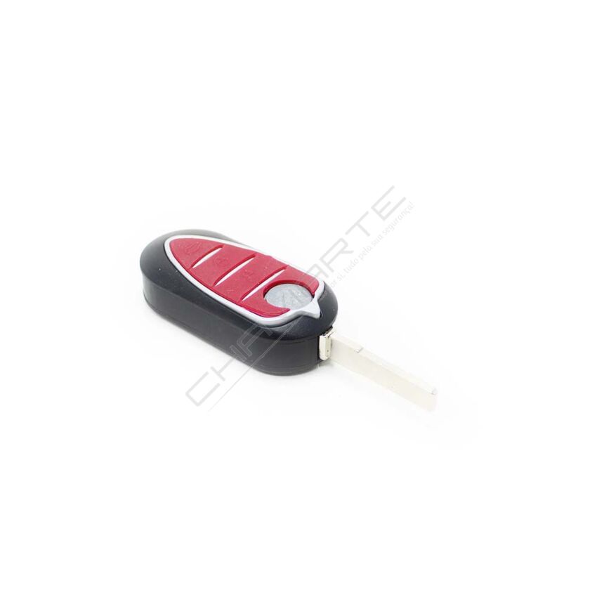 Caixa Para Comando Alfa Romeo Flip 3 Botões Modelo Novo