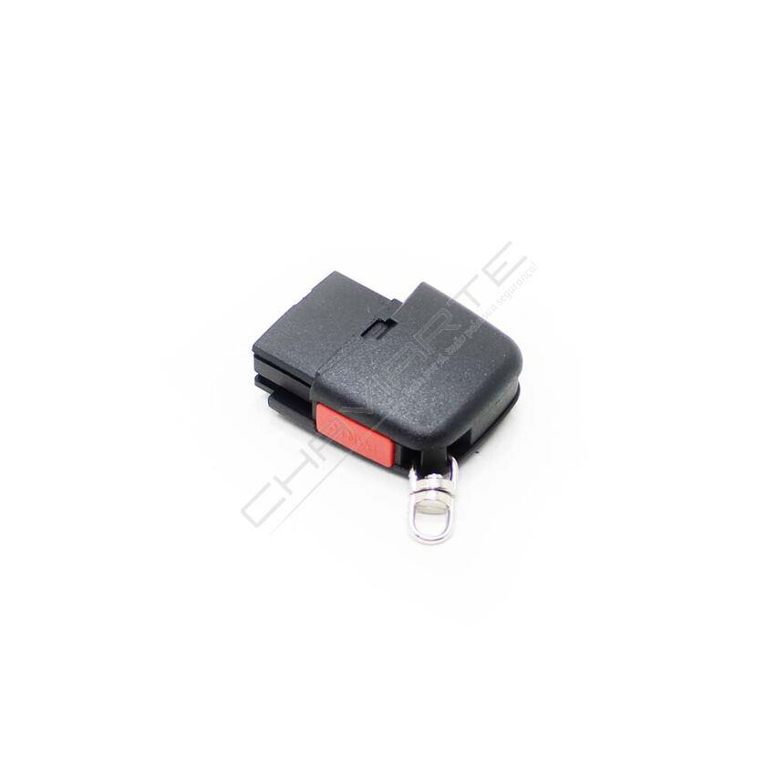 Caixa Para Comando Audi Flip 3 Botões Com Botão de Emergência (Pilha CR2032)
