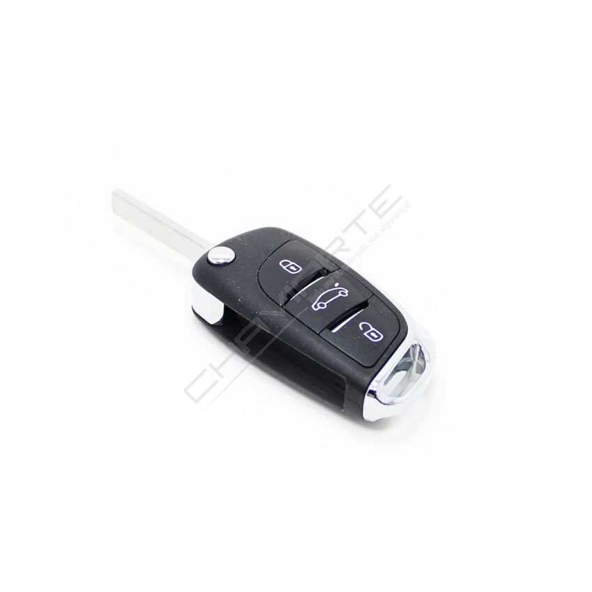 Caixa de Conversão Para Comando Citroën Flip 3 Botões (Mala)