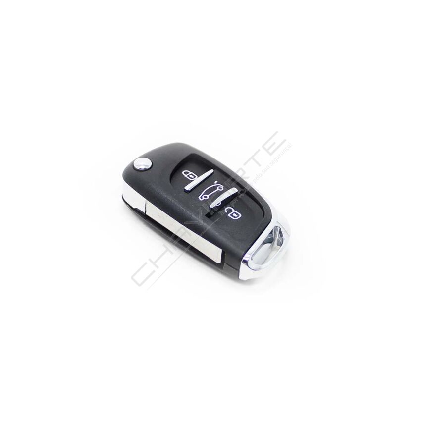 Caixa de Conversão Para Comando Citroën Flip 3 Botões (Mala)