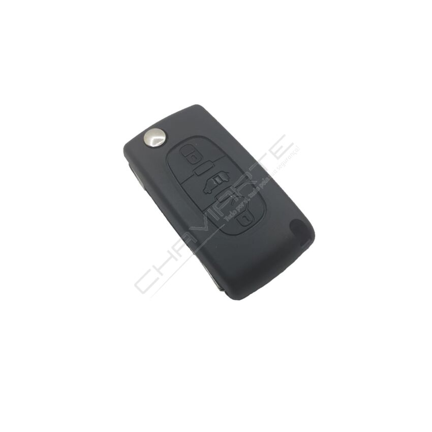 Caixa Para Comando Fiat Flip 3 Botões (Carrinha) Pilha na Carcaça
