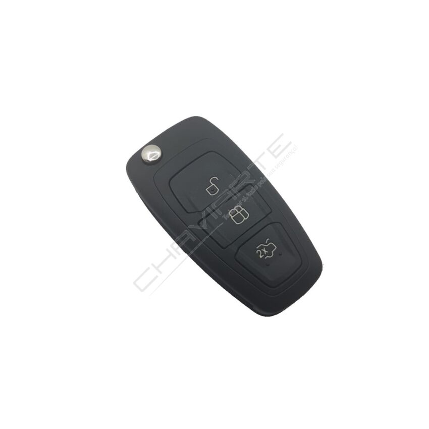 Caixa Para Comando Ford Flip 3 Botões