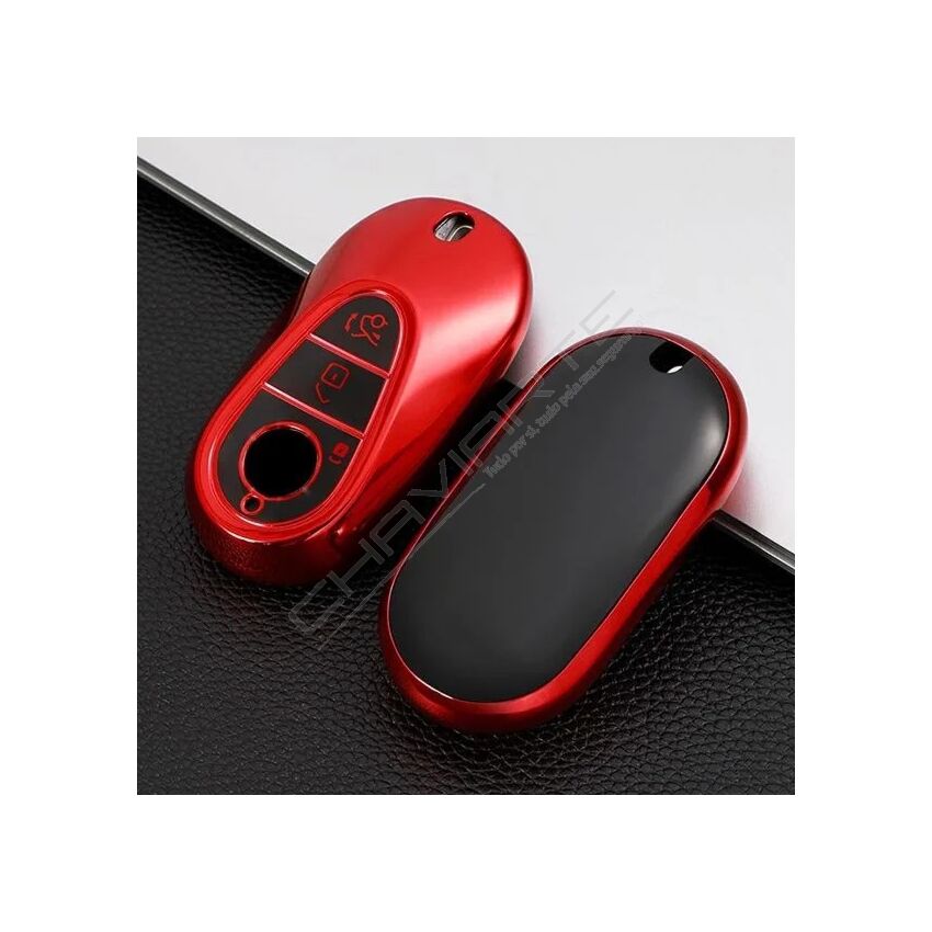 Capa TPU Mercedes Três Botões Nº08