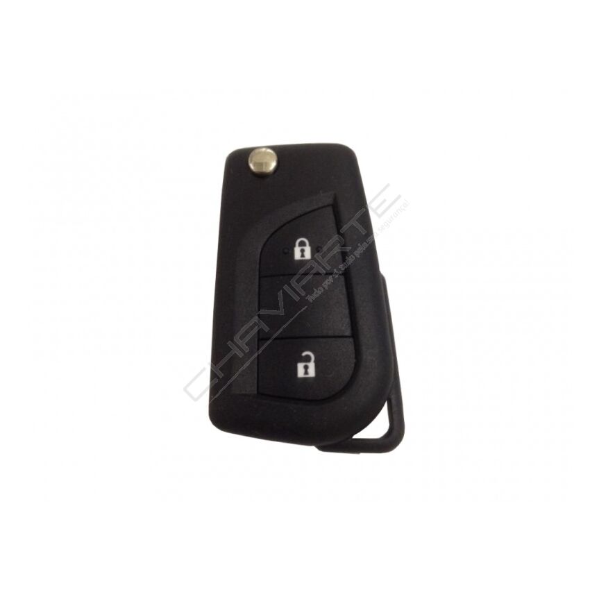Comando Toyota flip 2 Botões_890700K680