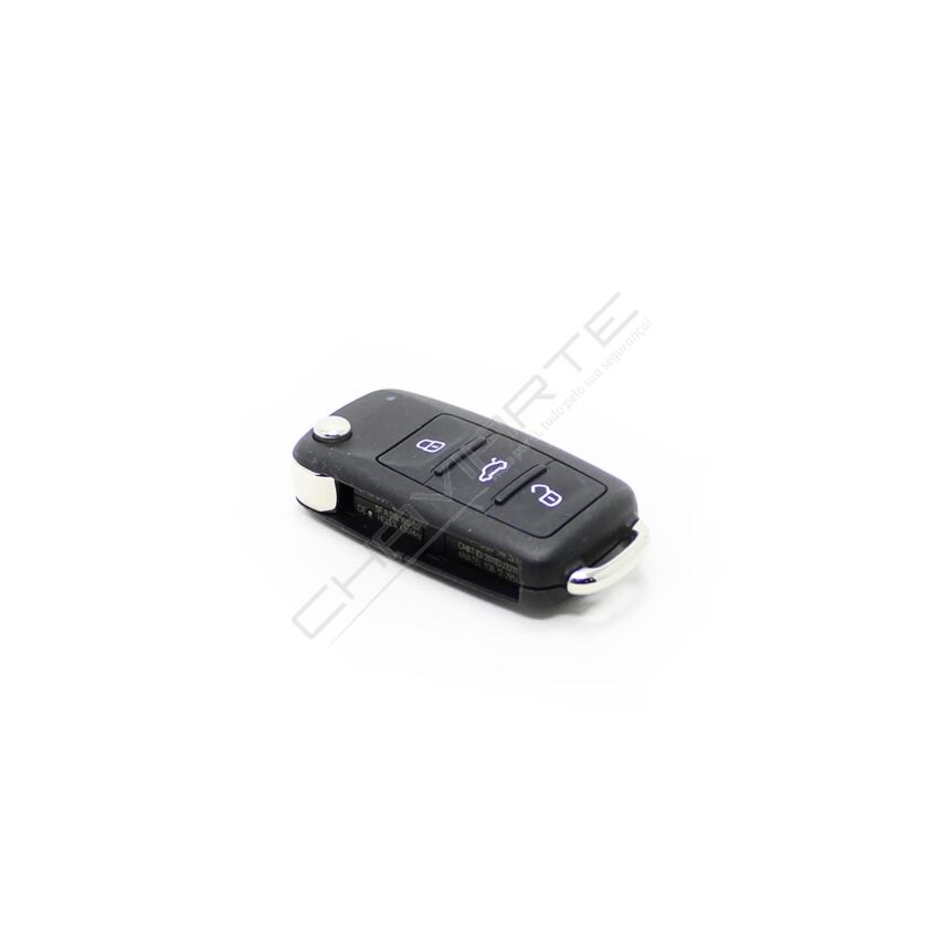 Comando VW 3 Botões Flip (5K0837202AD)