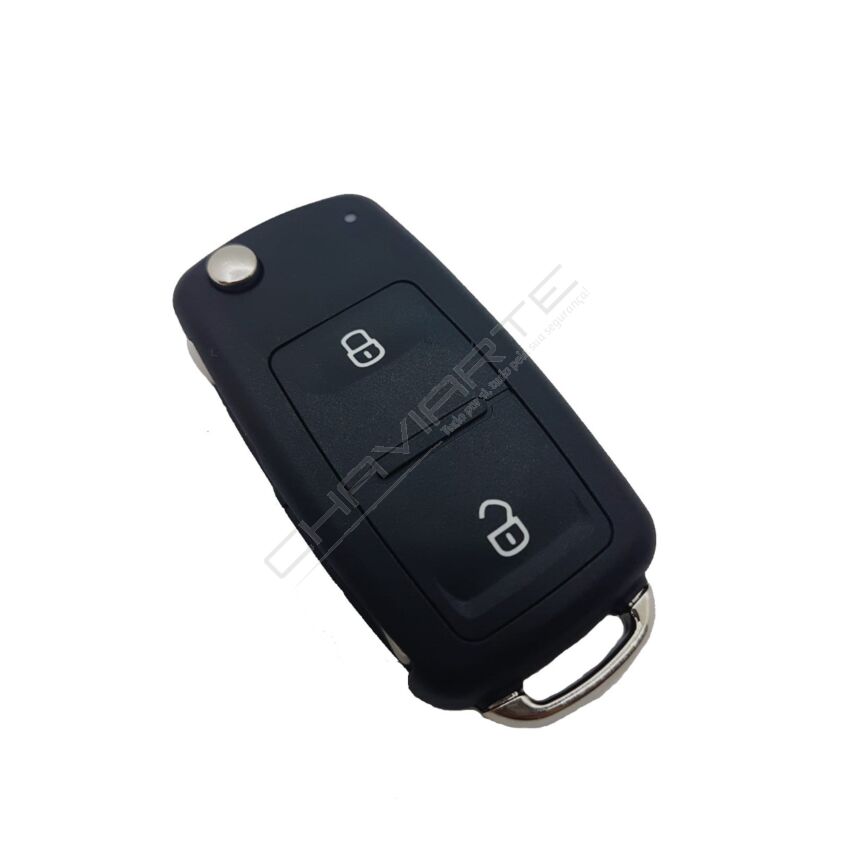 Comando VW 2 Botões Flip MQB_7E0837202BD
