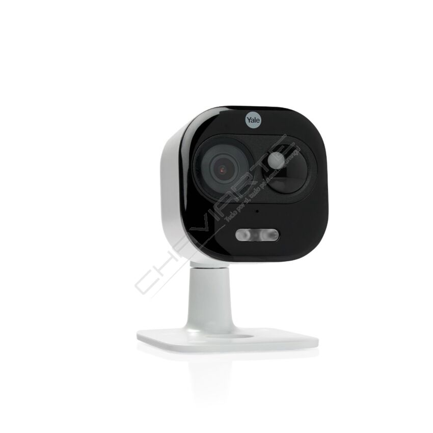 Câmara Yale Wi-Fi para entrada - Luz e Sirene