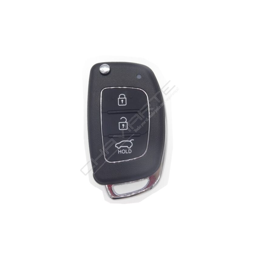 Comando Hyundai flip de 3 Botões - I20