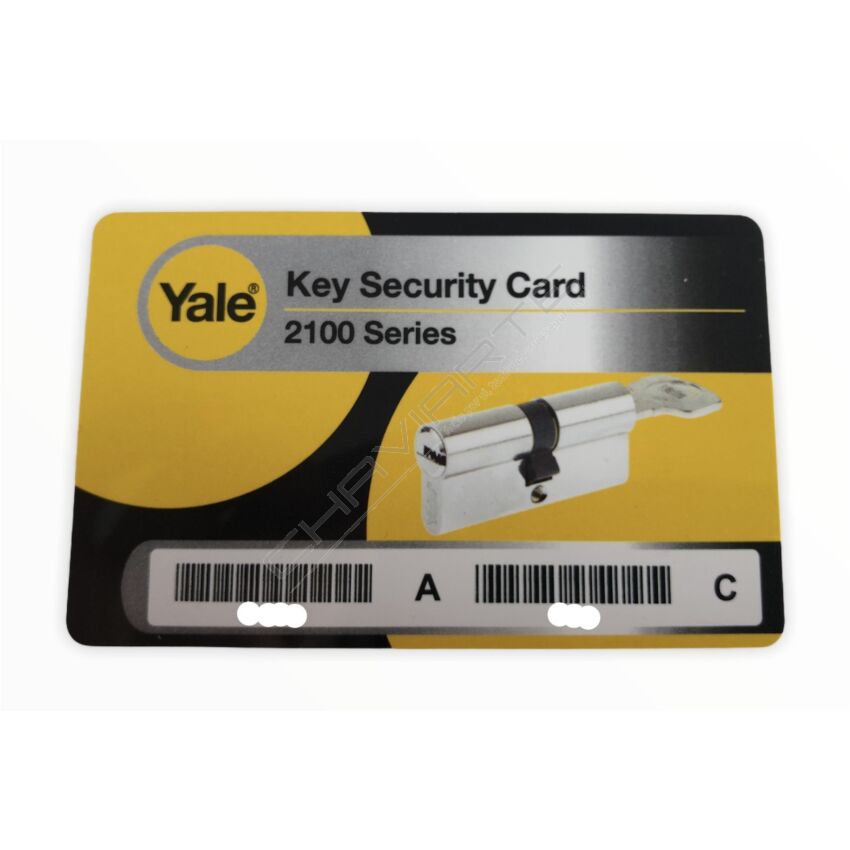 Chave Especial Yale 2100
