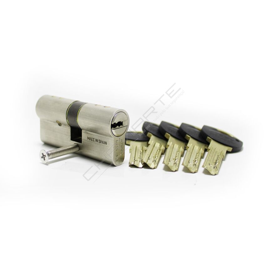 Cilindro Tesa TX80 30x45mm niquelado