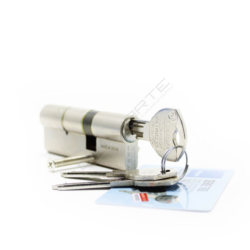 Cilindro Tesa TK6 30x50mm niquelado