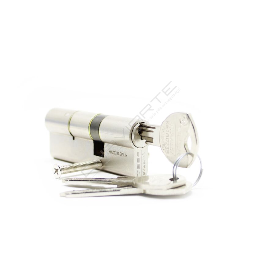 Cilindro Tesa TK6 30x50mm niquelado