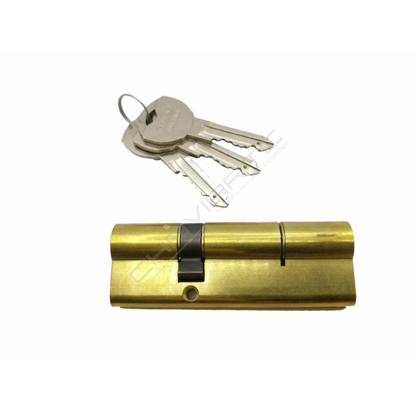 Cilindro Tesa TK6 30x50mm latonado
