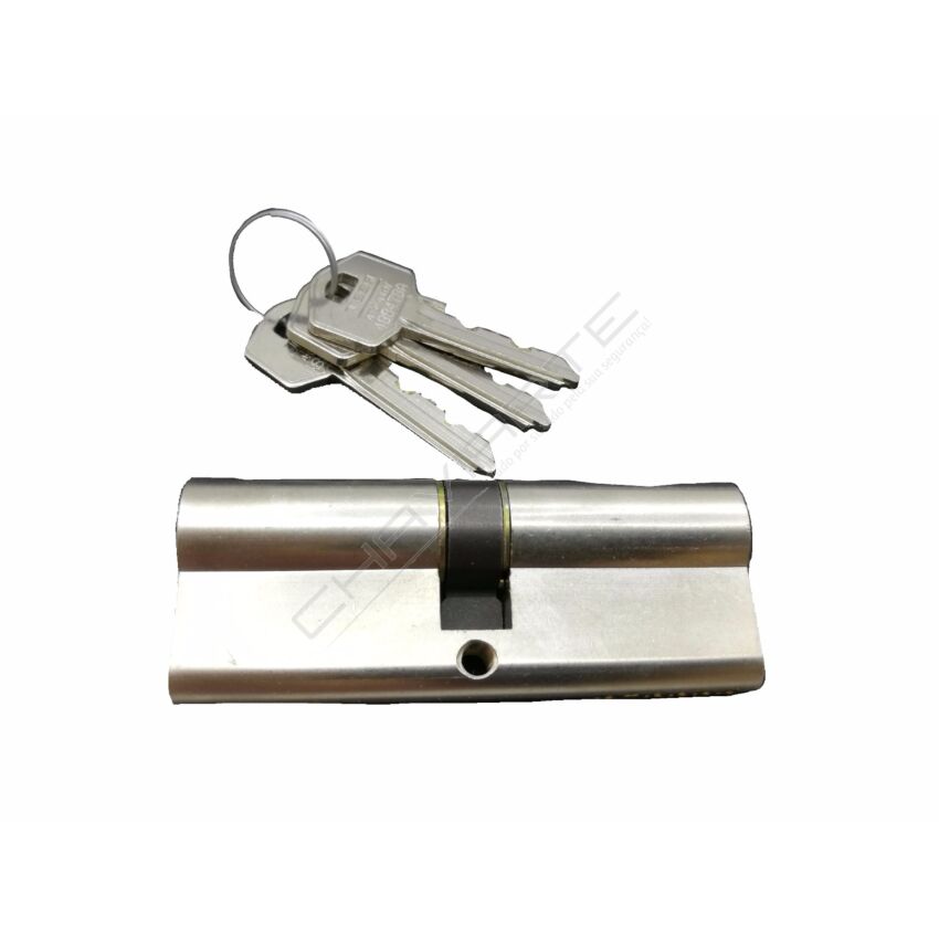 Cilindro Chaviarte TE6 40x40mm niquelado