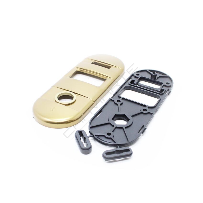 Espelho comprido interior Dierre, para chave de duplo palhetão e puxador, bronze