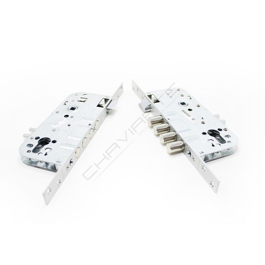 FECHADURA TESA CENTRAL PARA PORTA THT SAGA 100 50MM NIQUELADO
