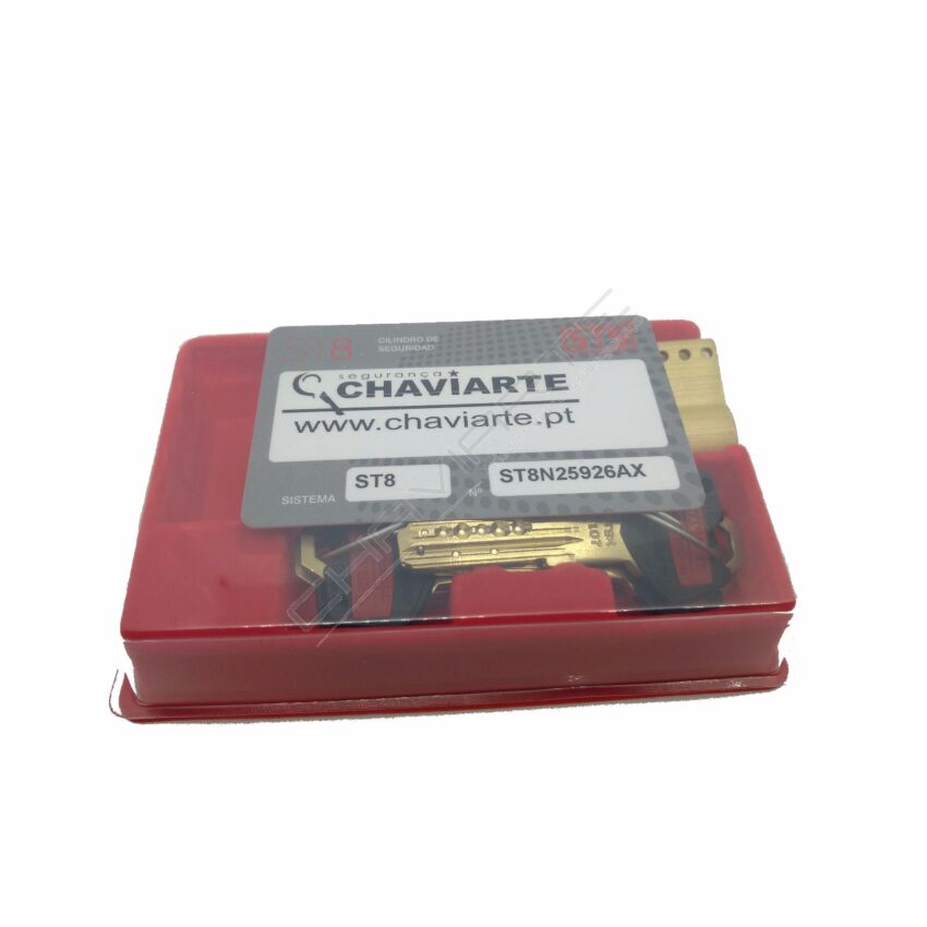 Cilindro ST8 Chaviarte modular niquelado