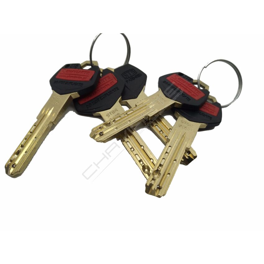 Cilindro ST8 Chaviarte modular niquelado