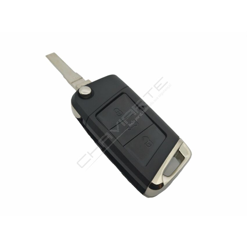 Caixa de Conversão Para Comando Volkswagen Flip 3 Botões