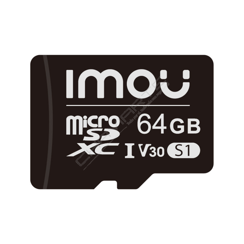 Cartão IMOU MicroSD 64GB UHS-I Classe 10 U3 V30 (ST2-64-S1)