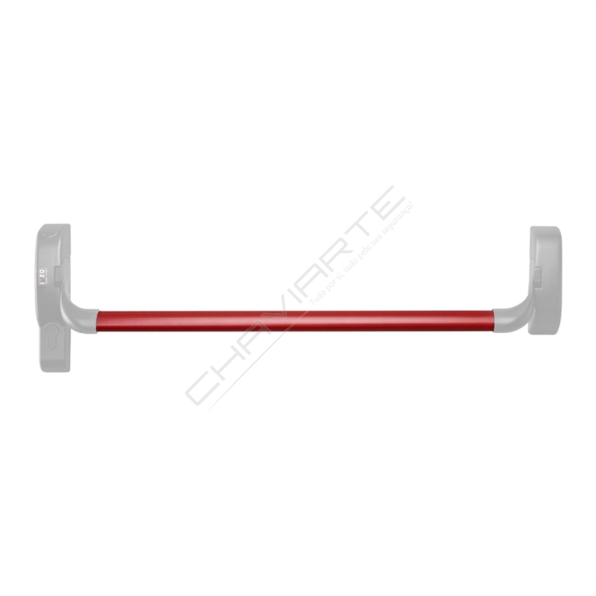 Tubo para barra antipânico Iseo 830mm Vermelho 945918