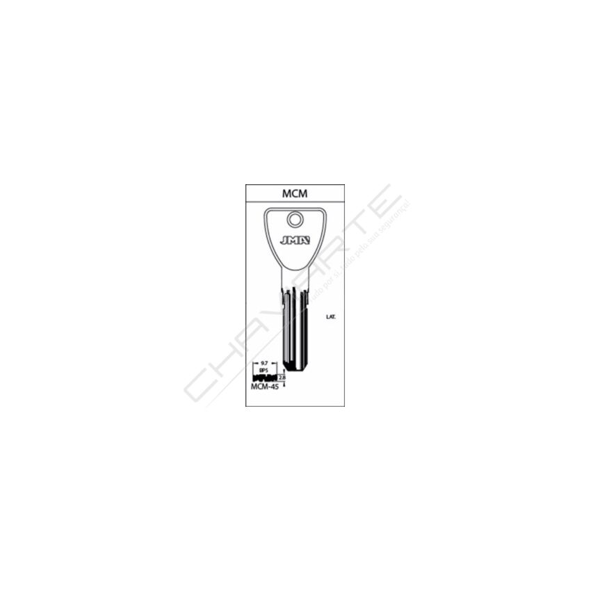 Chave esp. jma mcm-45  (sistema BPS)