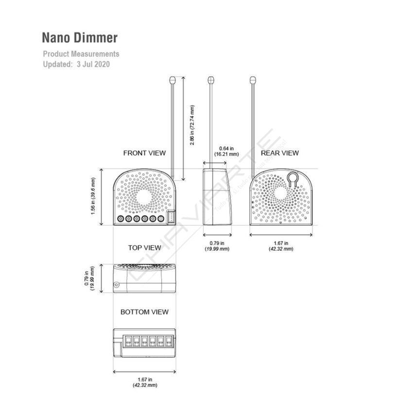 AEOTEC  Z-Wave Plus Nano Dimmer