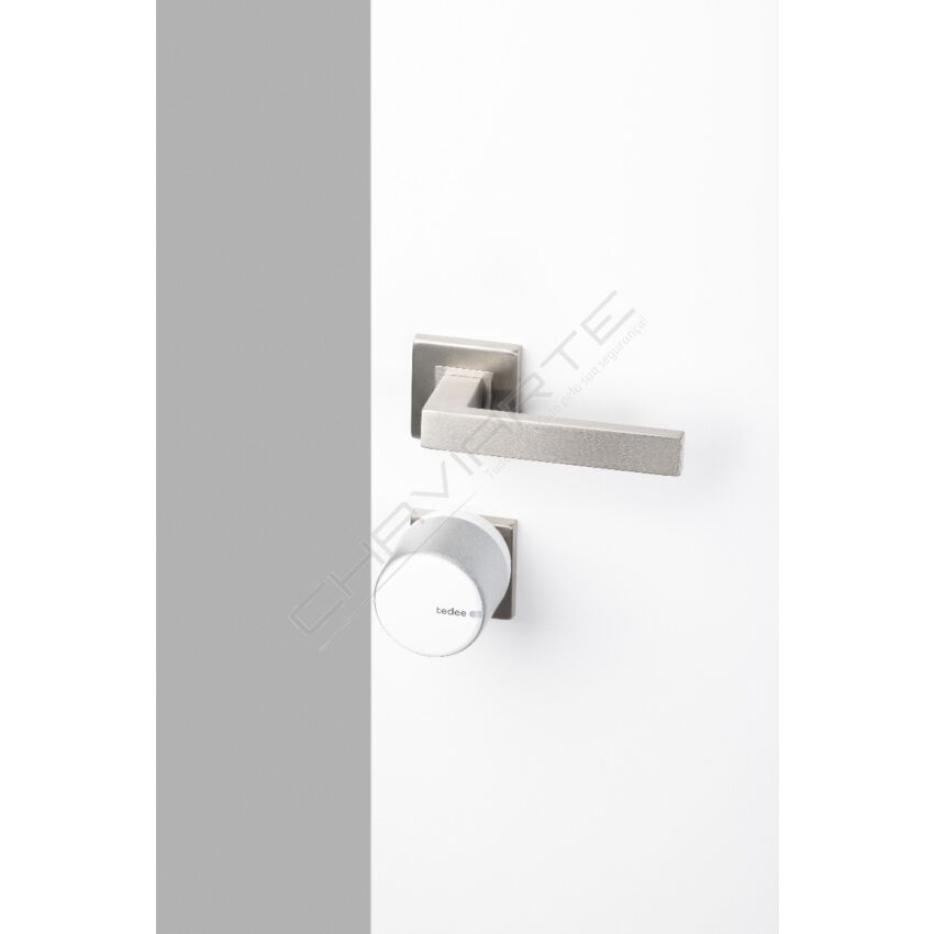 Fechadura inteligente Tedee GO2 Smart Lock Silver (acesso sem chaves)