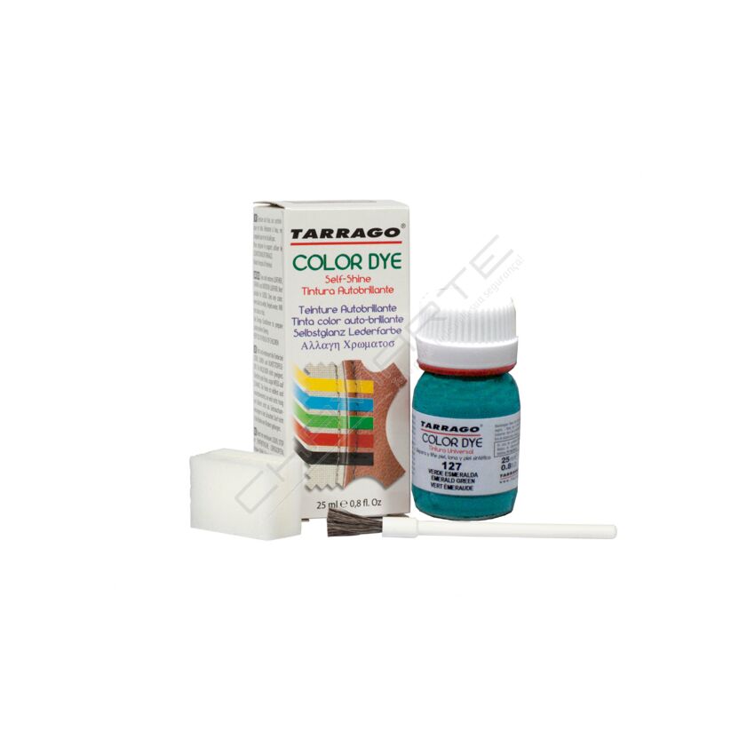 Tinta universal Tarrago Color-Dye 25ML com esponja, cor metálica