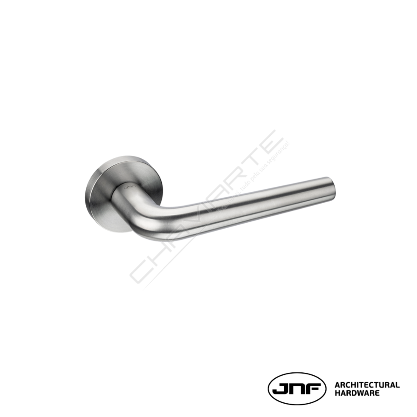 Puxador de muleta (par) JNF IN.00.020.EF.RC08M, sistema Easy Fix, satinado