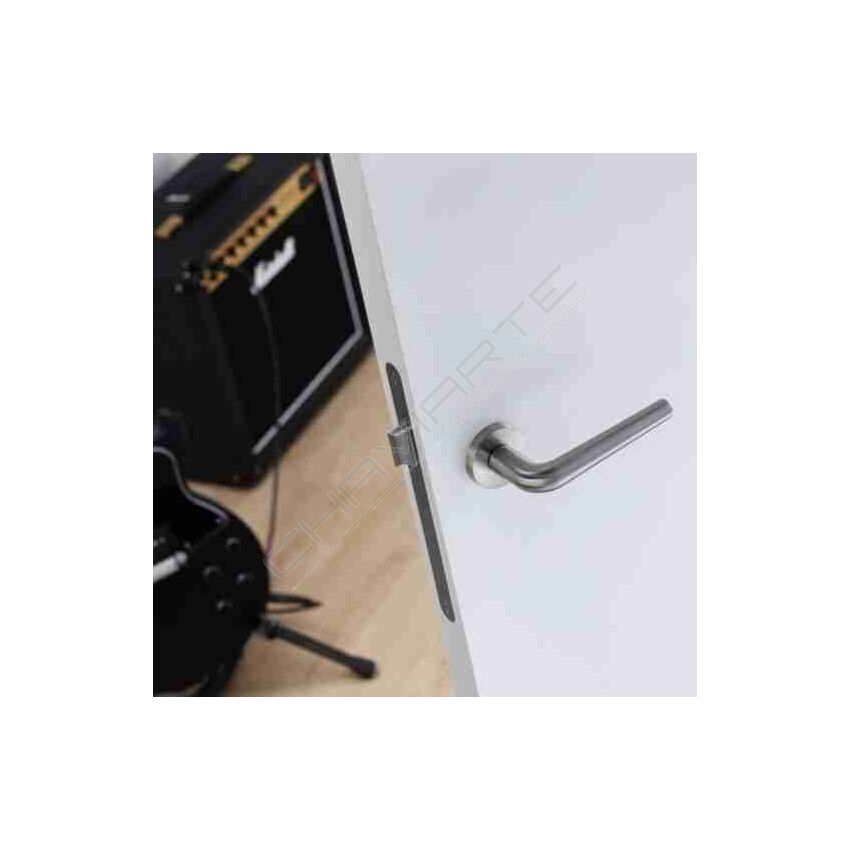 Puxador de muleta (par) JNF IN.00.020.EF.RC08M, sistema Easy Fix, satinado