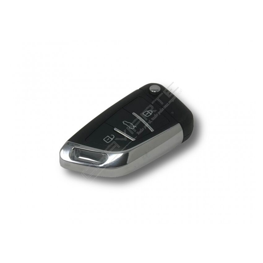 Comando KD 3 Botões Tipo Vag C/ Transponder