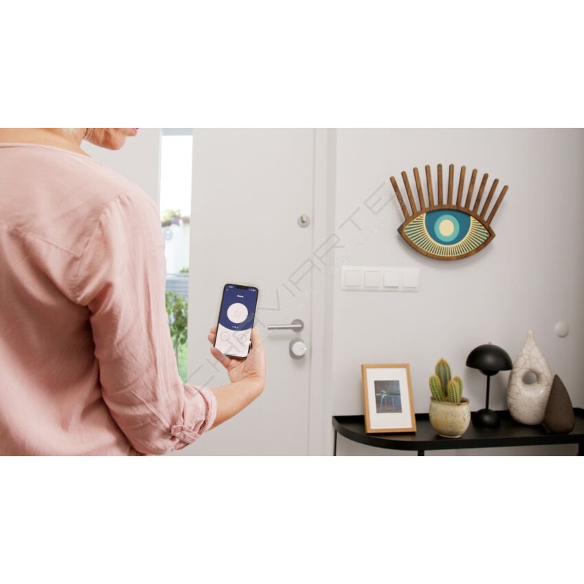 Fechadura inteligente Tedee GO2 Smart Lock Silver (acesso sem chaves)