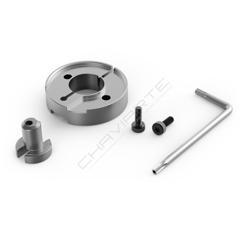 Adaptador Tedee para Dead Bolt Prata