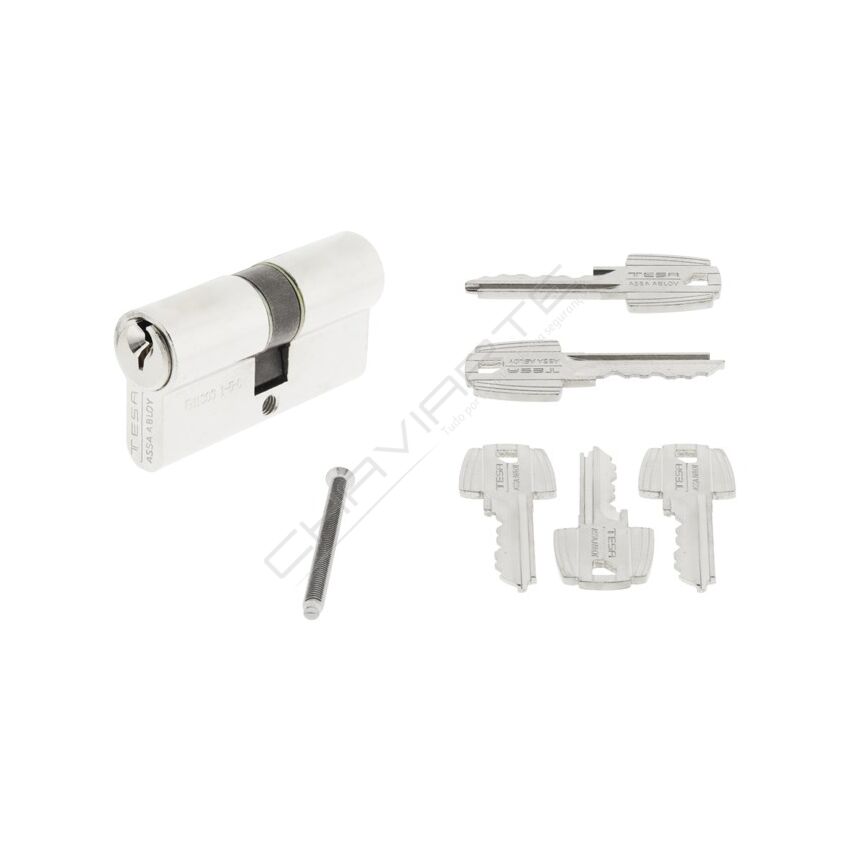 Cilindro Tesa TE5 60x10mm niquelado