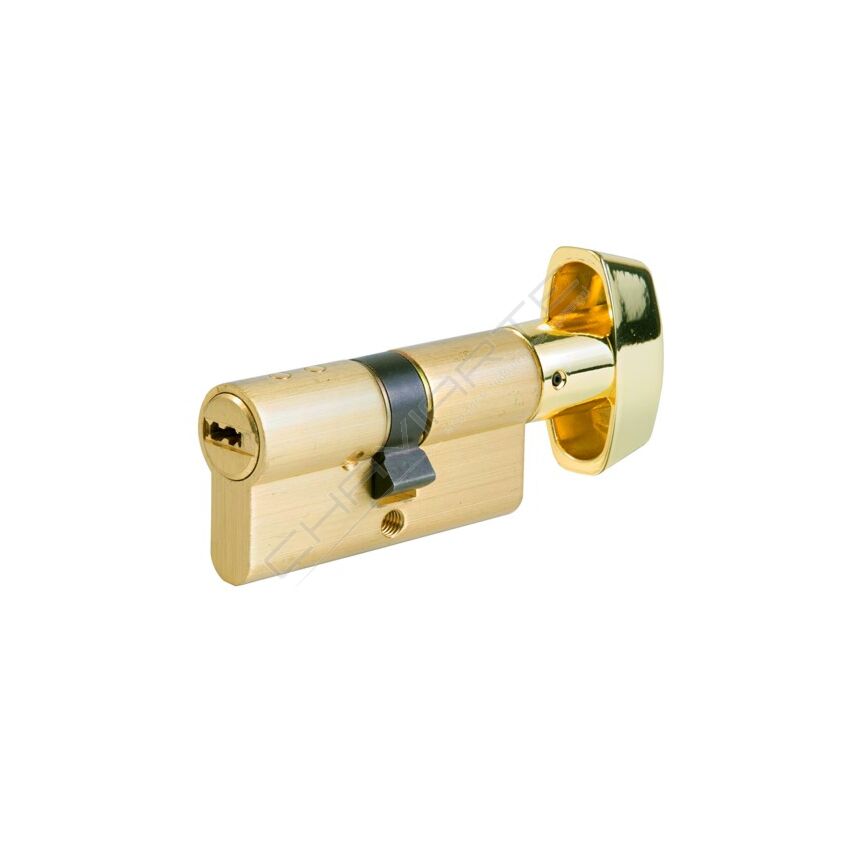 Cilindro Tesa TX80 30x30mm latonado com botão