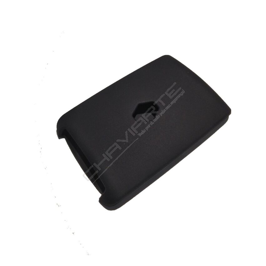 Capa silicone Renault, quatro botões, Smartkey proximidade, negro