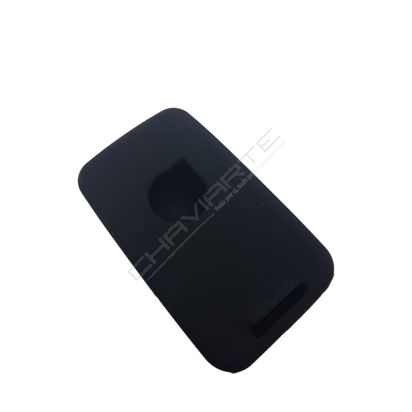 Capa silicone Volvo, cinco botões, negra