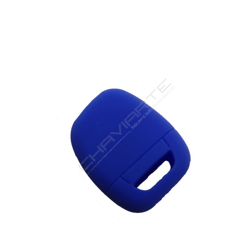 Capa silicone Renault, um botão, azul