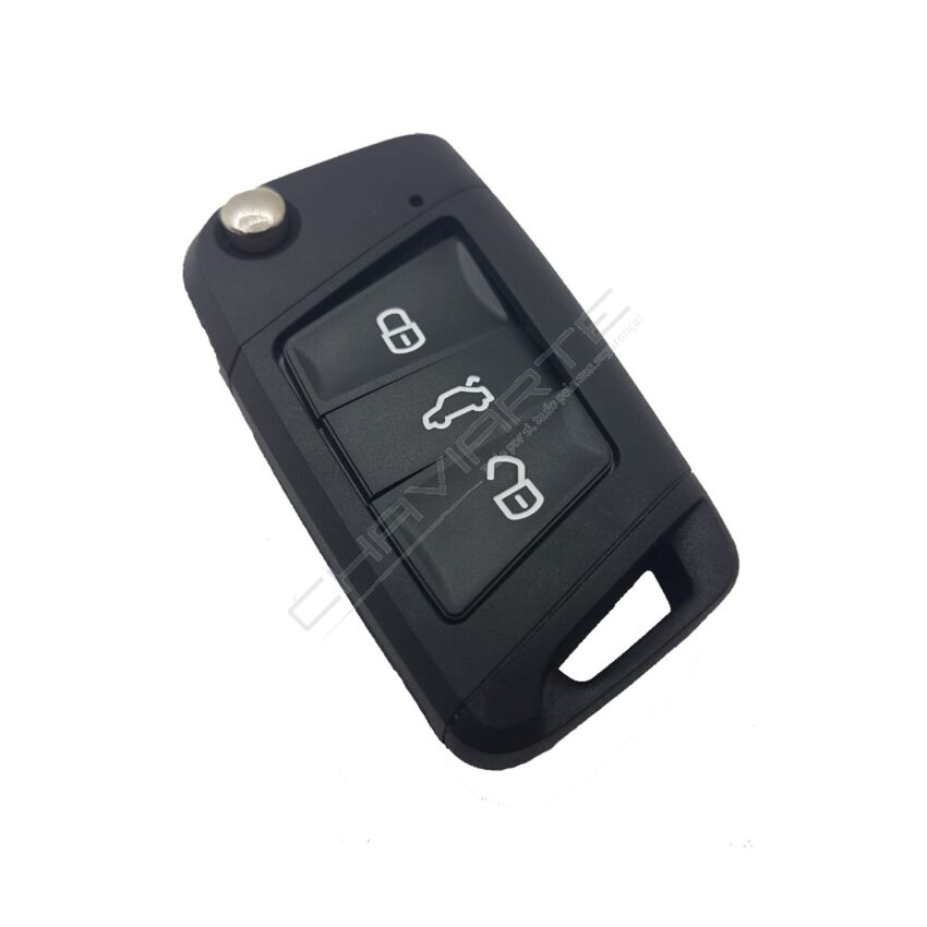 Caixa Para Comando Volkswagen Flip 3 Botões
