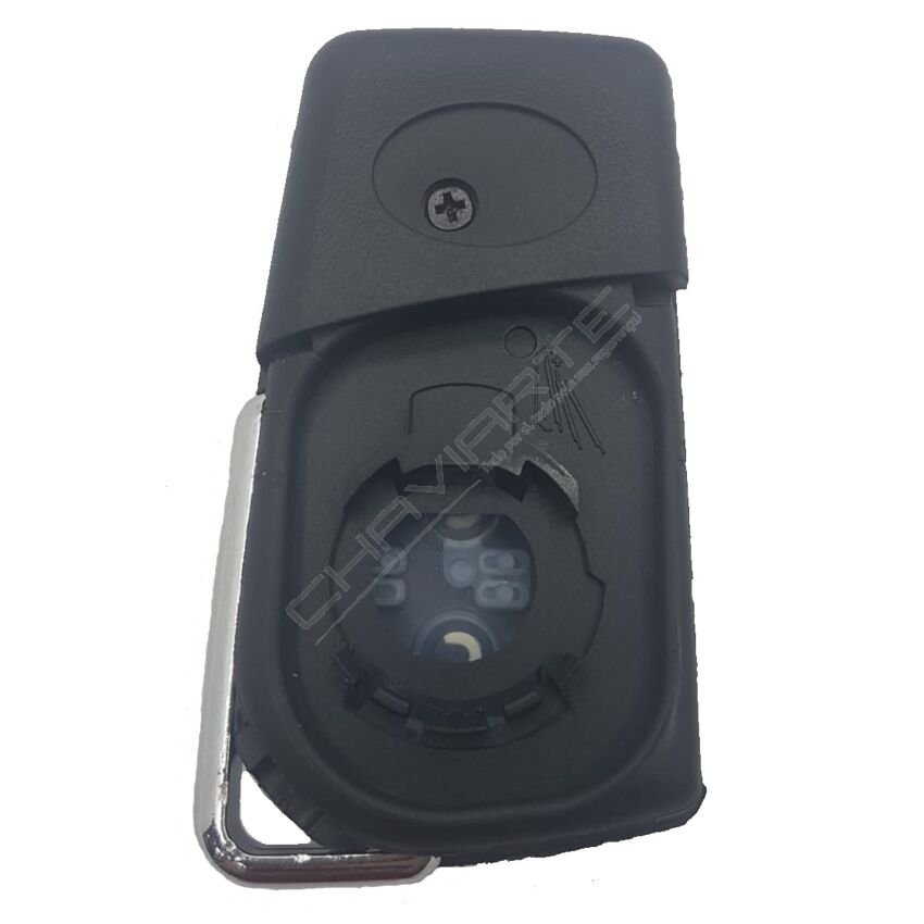 Caixa Para Comando Toyota Flip 3 Botões